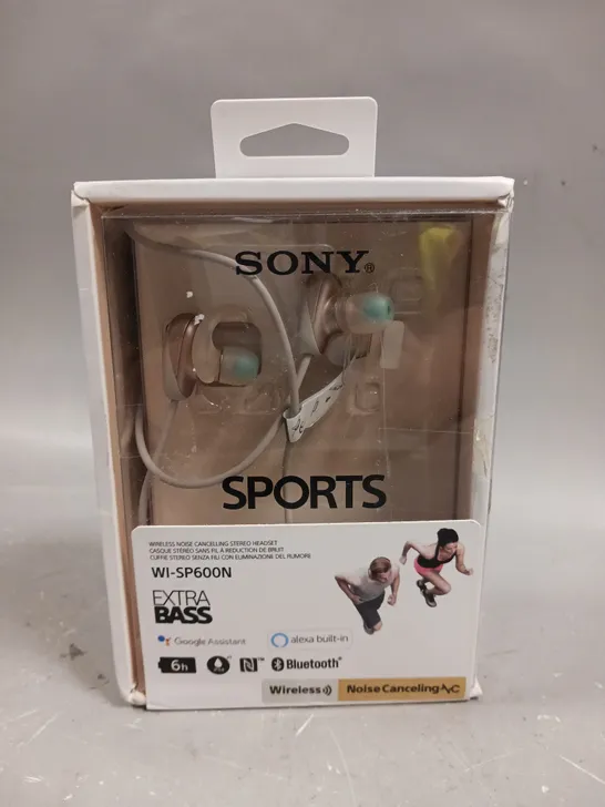 BOXED SONY WI-SP600N SPORTS WIRELESS EARPHONES 