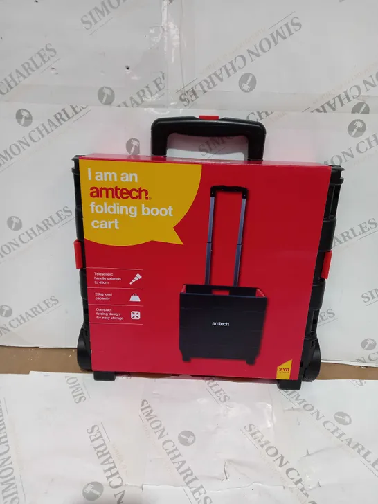 PACKAGED AMTECH FOLDING BOOT CART