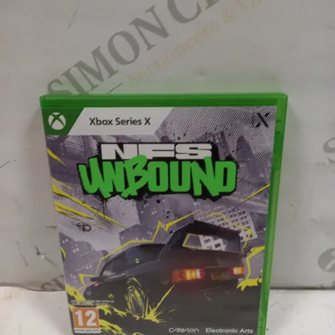 NFS UNBOUND ON XBOX SERIES X