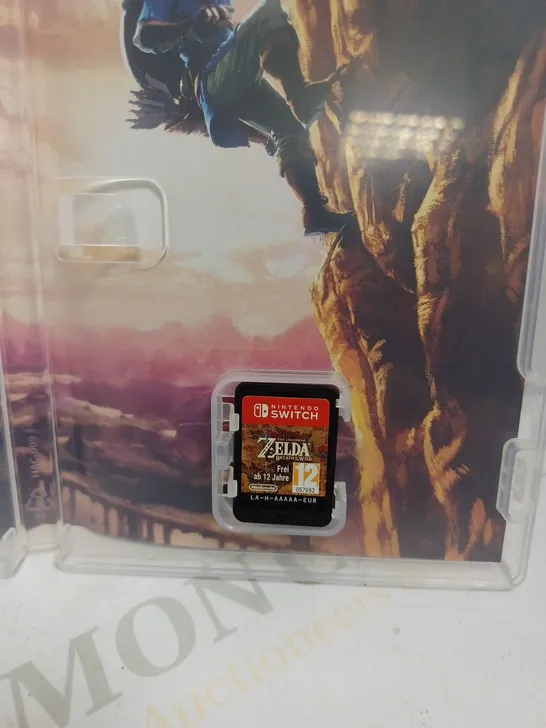 NINTENDO SWITCH THE LEGEND OF ZELDA BREATH OF THE WILD GAME