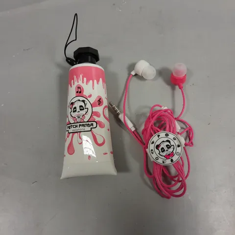 LARGE QUANTITY OF OBJECT EARPHONES (EP-P01) IN PINK