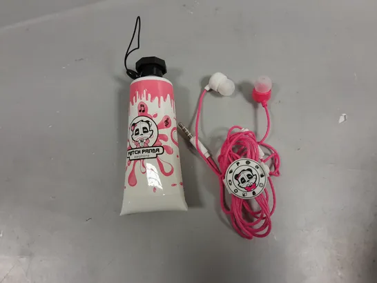 LARGE QUANTITY OF OBJECT EARPHONES (EP-P01) IN PINK