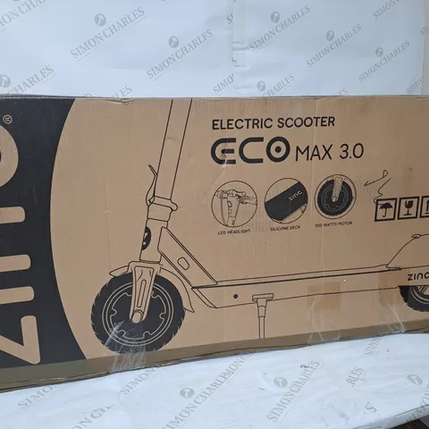 BOXED ZINC ECO MAX 3.0 ELECTRIC SCOOTER 