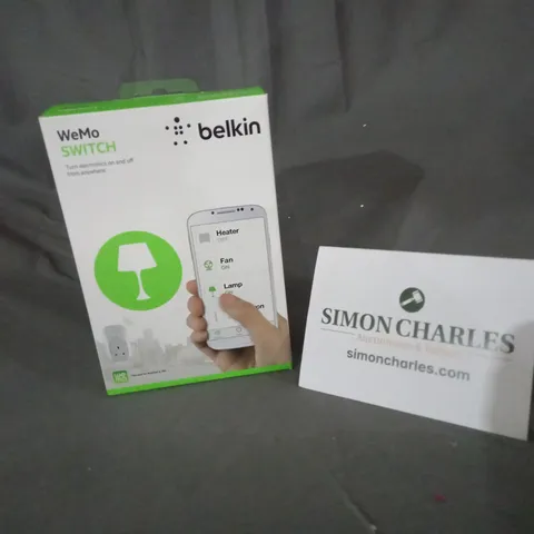 BOXED BELKIN WEMO SWITCH