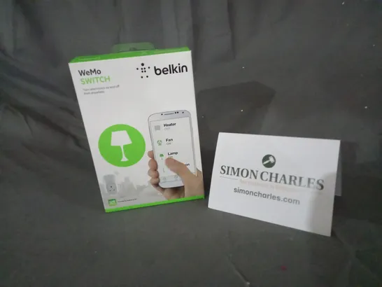 BOXED BELKIN WEMO SWITCH