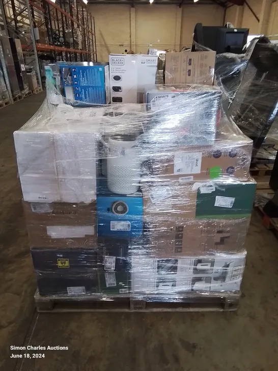 PALLET OF APPROXIMATELY 33 UNPROCESSED RAW RETURN HOUSEHOLD AND ELECTRICAL GOODS TO INCLUDE;