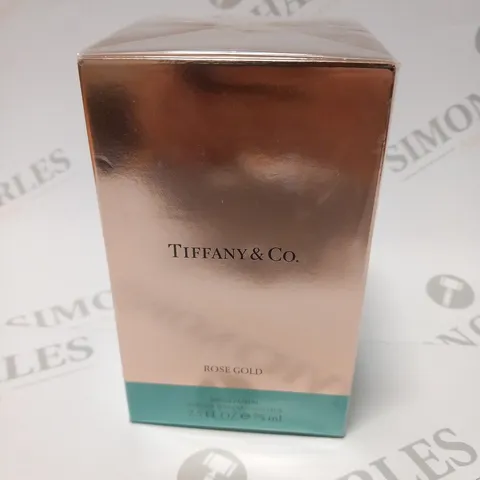 BOXED AND SEALED TIFFANY & CO ROSE GOLD EAU DE PARFUM 75ML