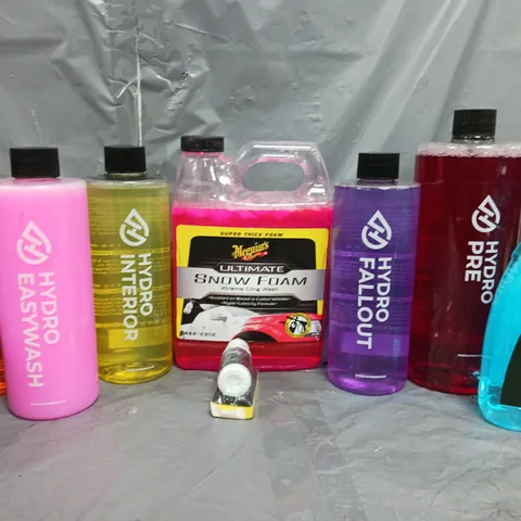 APPROXIMATELY 10 CAR CLEANING PRODUCTS