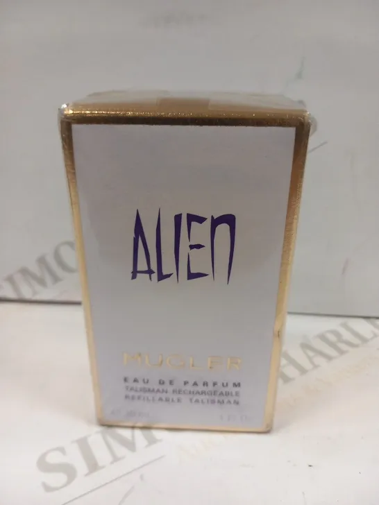 BOXED AND SEALED ALIEN MUGLER EAU DE PARFUM 30ML REFILLABLE TALISMAN