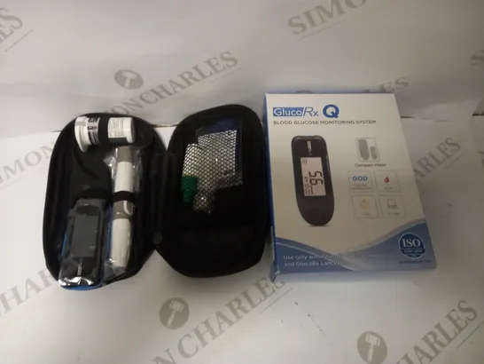 GLUCO RX BLOOD GLUCOSE MONITORING SYSTEM 