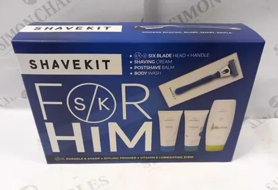 BRAND NEW BOXED SHAVEKIT SK FOR HIM SHAVING KIT