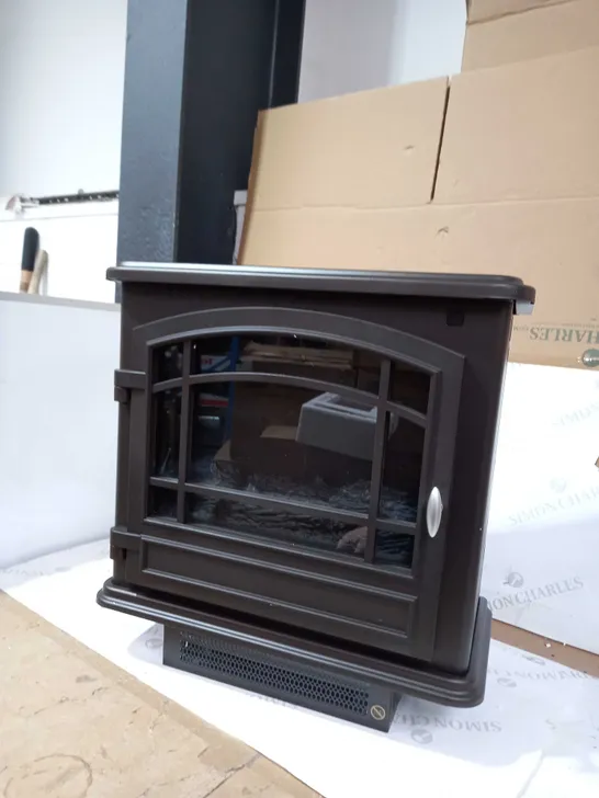 WARMLITE WINGHAM 2000W GREY ELECTRIC STOVE HEATER  