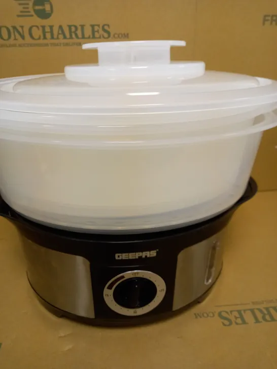 GEEPAS 3-TIER FOOD STEAMER