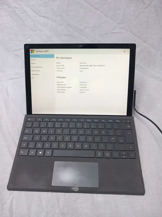 MICROSOFT SURFACE PRO 256GB