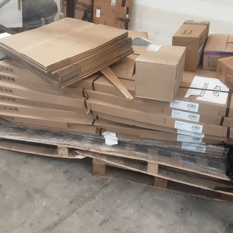 PALLET OF APPROXIMATELY 8 PAVO 1200 X 900MM 8MM OFFSET QUADRANT CHROME FIXED PANEL BOX 2 OF 2