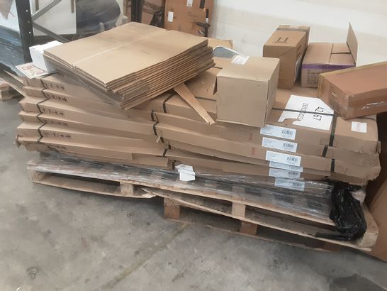 PALLET OF APPROXIMATELY 8 PAVO 1200 X 900MM 8MM OFFSET QUADRANT CHROME FIXED PANEL BOX 2 OF 2