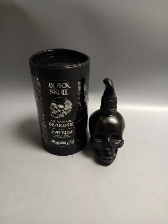 BOXED BEARD CLUB BLACK SKULL BEARD OIL 60ML