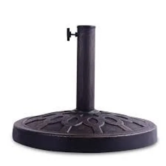 BOXED COSTWAY RESIN PATIO UMBRELLA BASE FOR 38-48mm UMBRELLA POLE