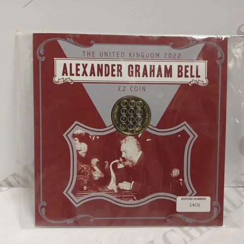 ALEXANDER GRAHAM BELL £2 COLLECTABLE COIN