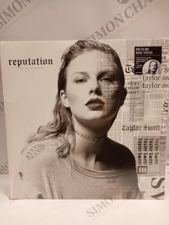 SEALED TAYLOR SWIFT REPUTATION PICTURE DISC VINYL 