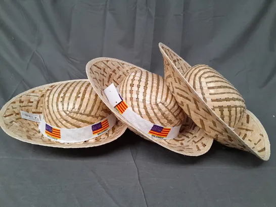 BOX OF APPROXIMATELY 100 BALEARES SOMBRERO HATS