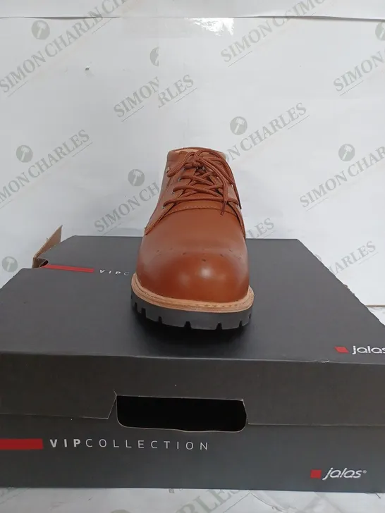 BOXED JALAS VIP SAFETY BOOTS IN BROWN - EU 44