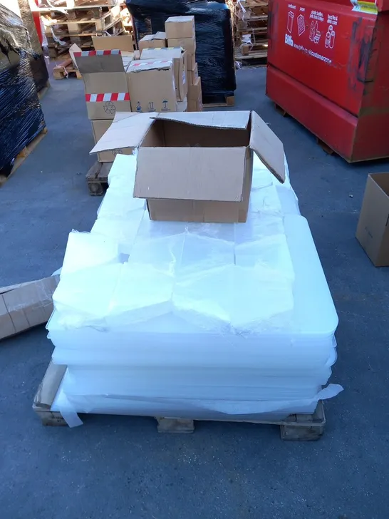 PALLET OF ACRYLIC DESK DIVIDERS