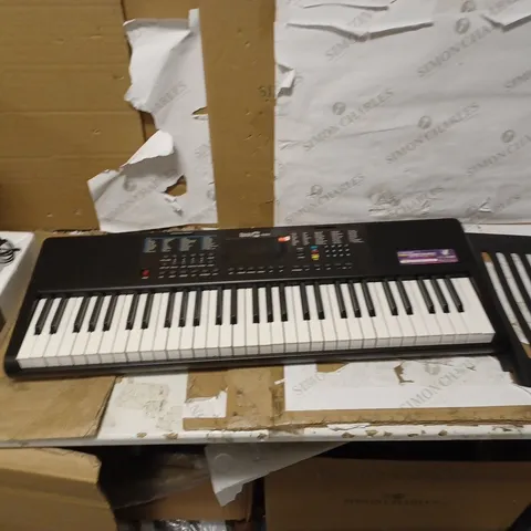 ROCKJAM 61-KEY PORTABLE ELECTRIC KEYBOARD PIANO