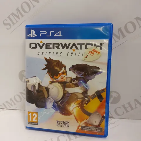 OVERWATCH ORIGINS EDITION ON PS4 PEGI 12