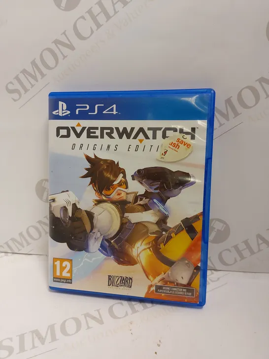 OVERWATCH ORIGINS EDITION ON PS4 PEGI 12