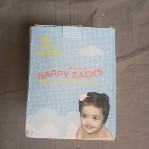 BOXED FRAGRANCED NAPPY SACKS X200