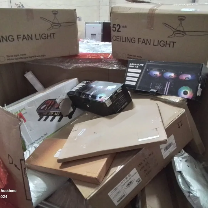 LIGHTS, BBQ GRILL, ARM REST PILLOW ETC. 4919895Simon Charles Auctioneers