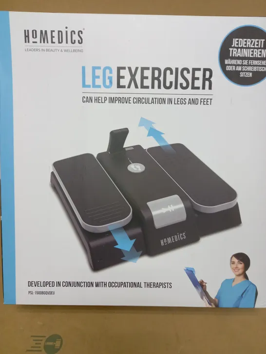 BOXED HOMEDICS LEG EXERCISER