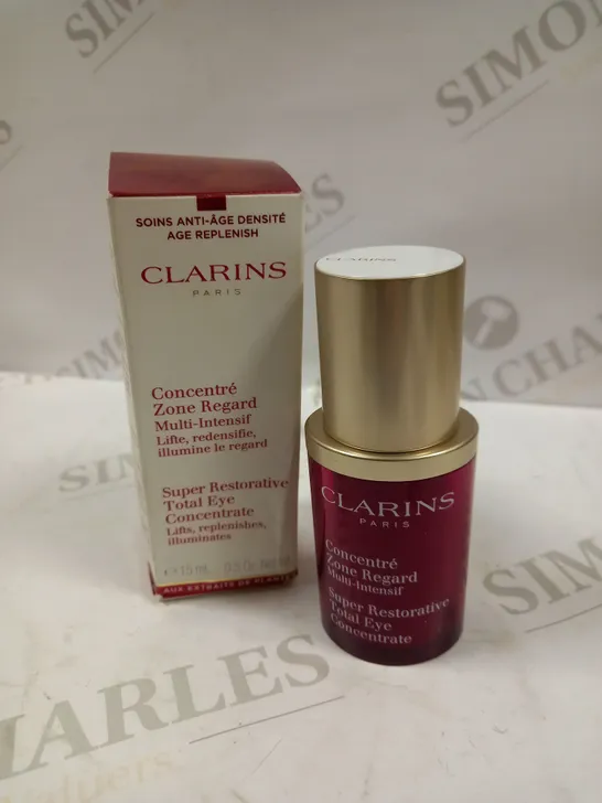 CLARINS PARIS SUPER RESTORATIVE TOTAL EYE CONCENTRATE 15 ML