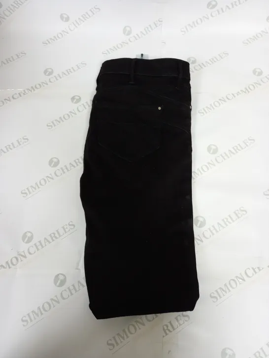 RIVER ISLAND BLACK DENIM JEANS SIZE 16