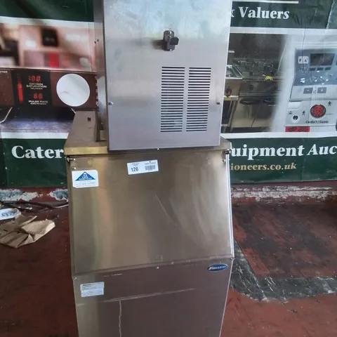 FOLLETTS COMPRESSED ICE MAKER & STORAGE HOPPER Model ICS700