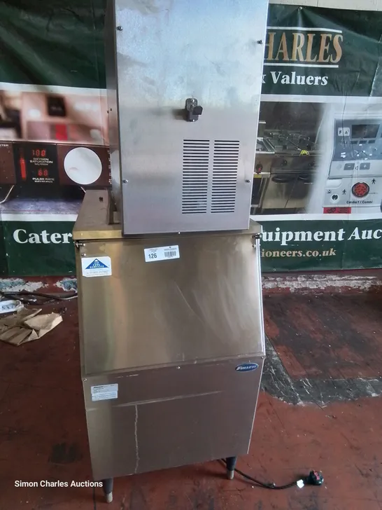 FOLLETTS COMPRESSED ICE MAKER & STORAGE HOPPER Model ICS700