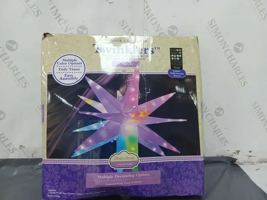 BOXED PACIFIC ACCENTS STAR BURST LIGHT