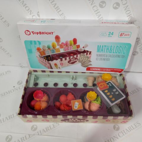 BOXED TOPBRIGHT MATH&LOGIC NUMBERS ANF CALCULATING TOY