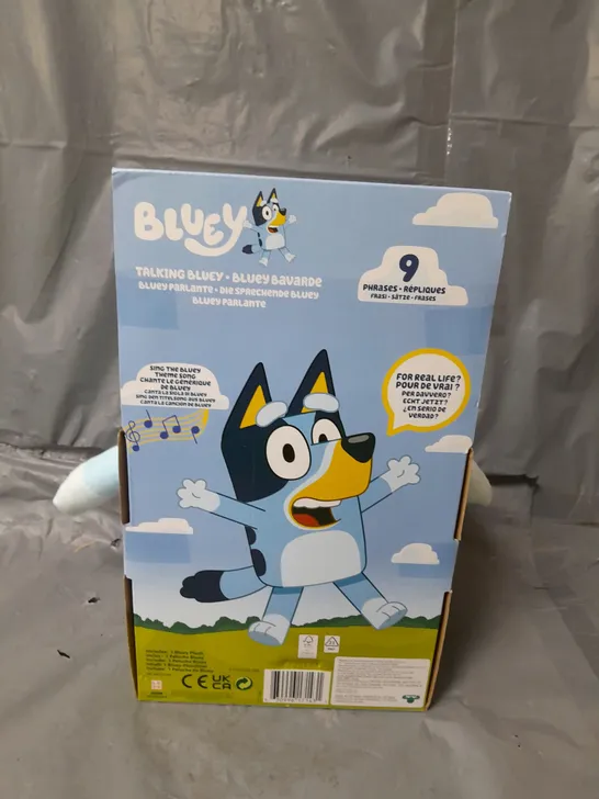 TALKING BLUEY PLUSH RRP £19.99