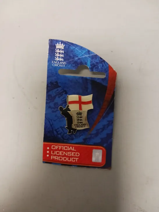 APPROXIMATELY 70 OFFICIAL ENGLAND ECB CRICKET PIN BADGES 