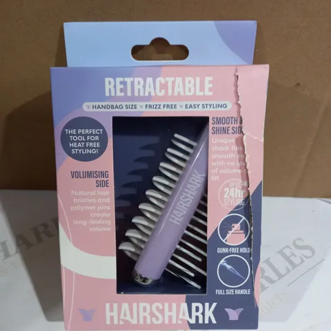 Hairshark 3 in 1 Retractable Backcombing Brush