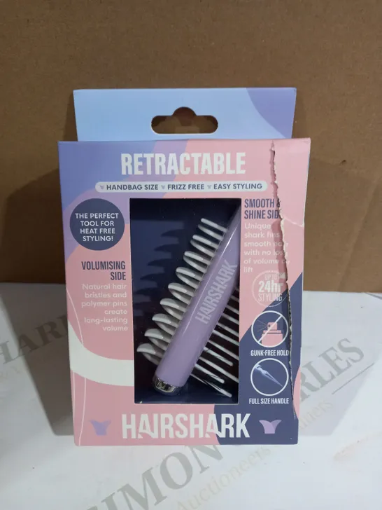 Hairshark 3 in 1 Retractable Backcombing Brush