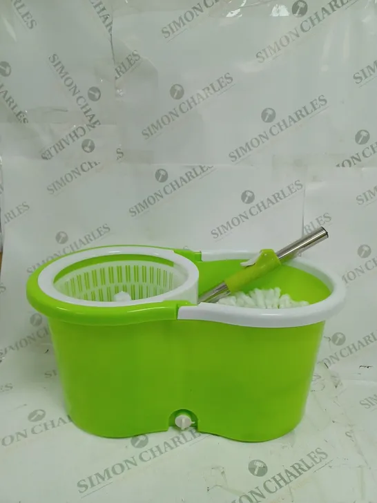 SPIN DRY MOP IN LIME GREEN