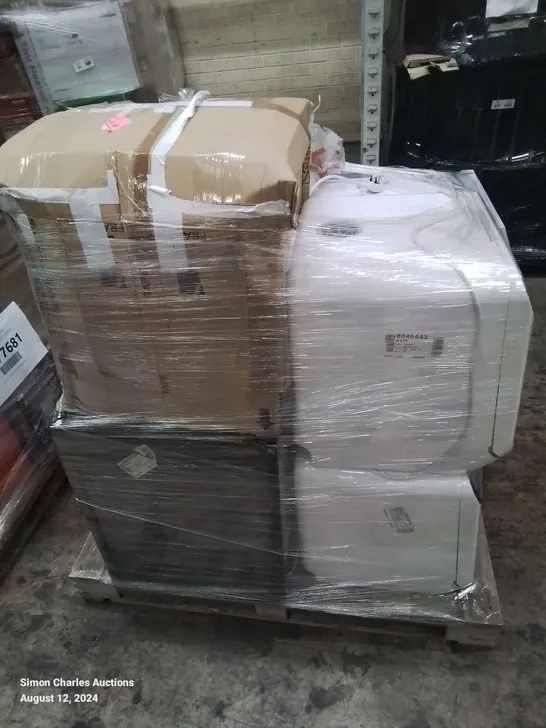 PALLET OF APPROXIMATELY 7 UNPROCESSED RAW RETURN MONITORS TO INCLUDE;