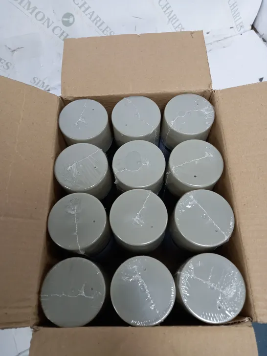 BOXED 400ML SPRAY PAINT LIGHT GREY GLOSS X12