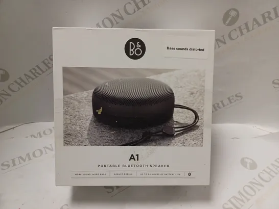 BOXED BANG & OLUFSEN A1 PORTABLE BLUETOOTH SPEAKER