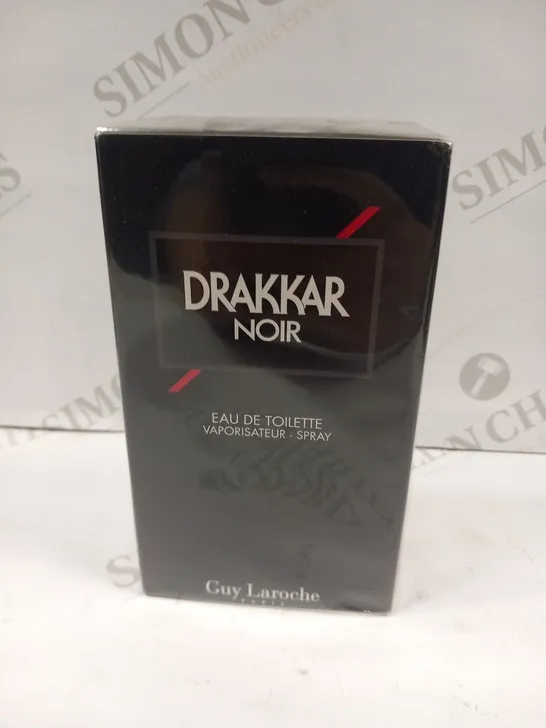 BOXED AND SEALED DRAKKAR NOIR EAU DE TOILETTE GUY LAROCHE 200ML