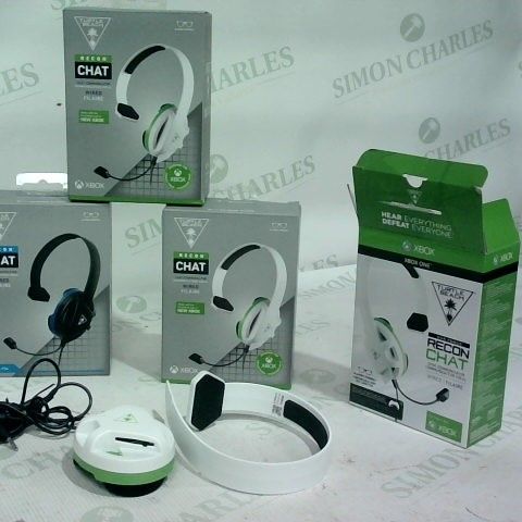 3 X TURTLE BEACH RECON CHAT WIRED HEADSET