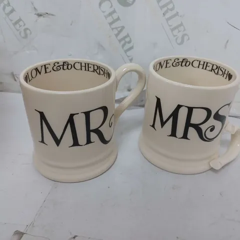 BLACK TOAST MR SET OF 2 CUPS